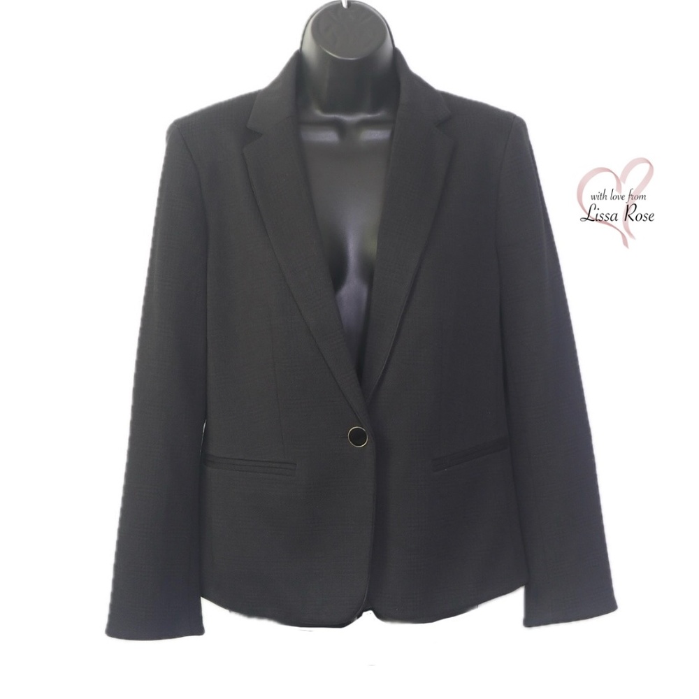 Shadow Plaid Blazer (Ann Taylor)